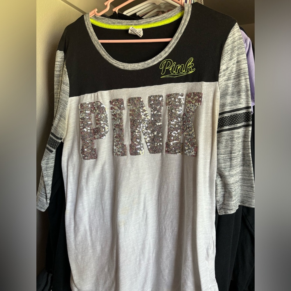 Sparkly PINK Tee